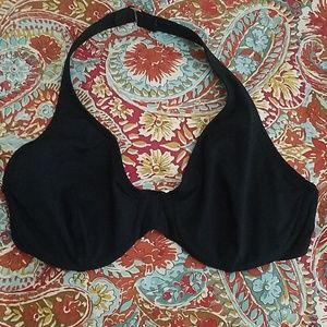 Black LaBlanca swim top